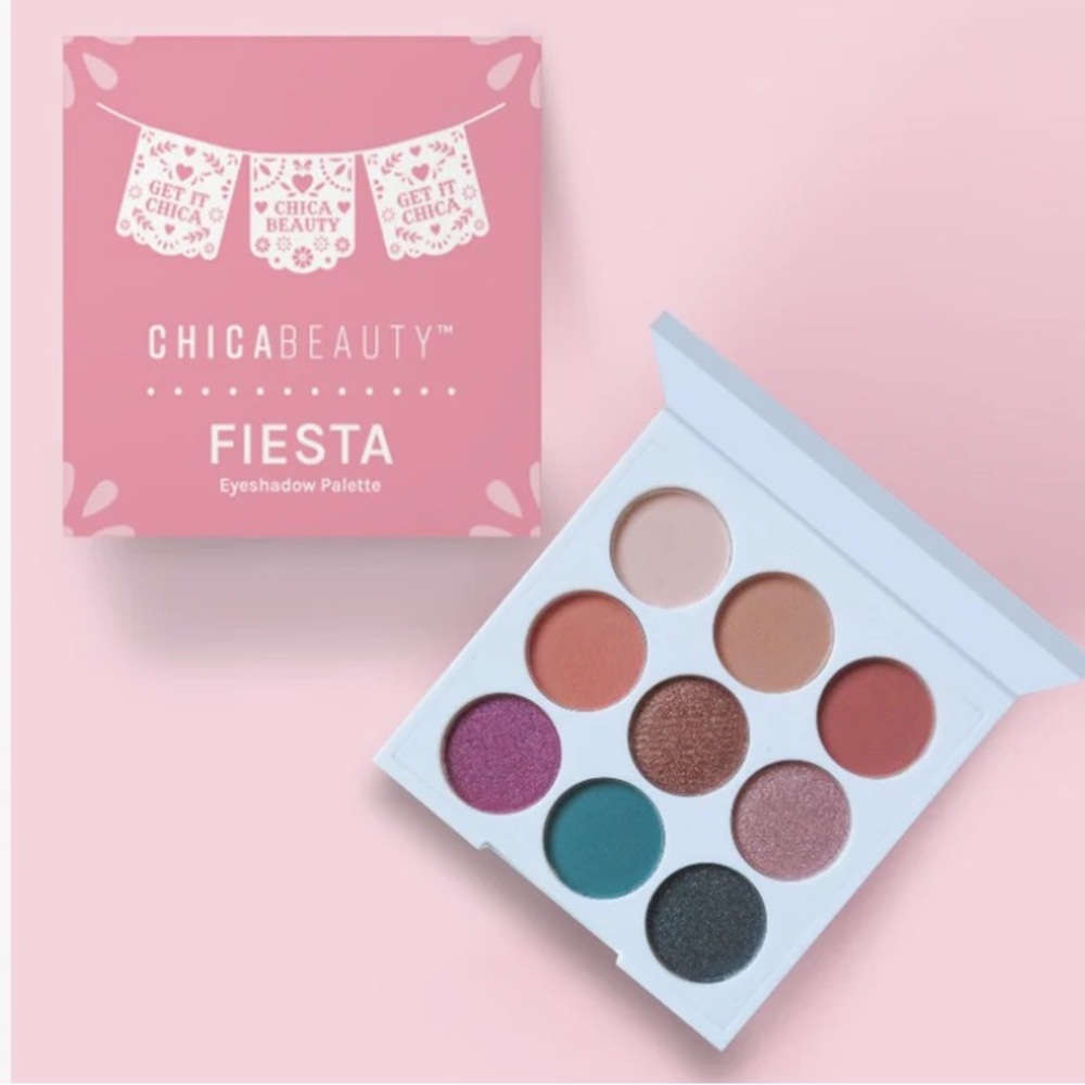 Chica Beauty FIESTA (Mini-9 Eyeshadow Palette)